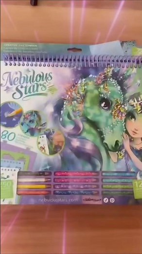 Nebulous Stars Creative Sketchbook Review #creativeart #sketchbook #art #stationery #artsupplies