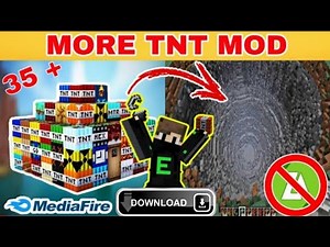 how to download more TNT mod in Minecraft pe ( TNT Addon for minecraft )