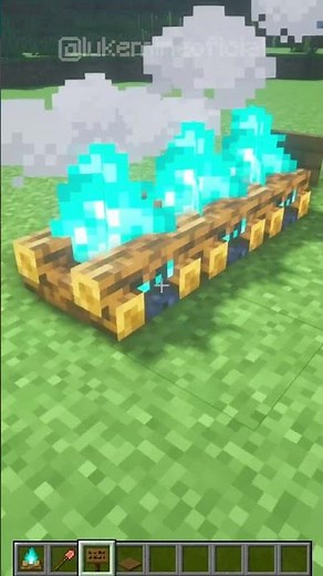 HOW TO MAKE A BENCH IN MINECRAFT!! - BUILDING TUTORIAL!! #minecraft #minecraftbuilding