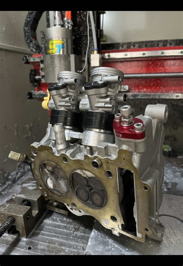 Custom manifold R6 @RNG Racing Tech #smbdtech #karyasembadamanuf #r6 #customintaker6