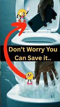 How to fix your phone after water damage #shorts