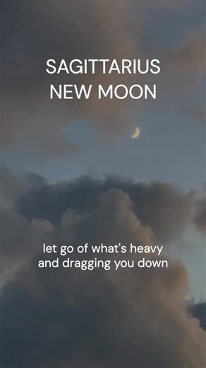 The Pattern on Instagram: "The Sagittarius New Moon is a fresh start.🌙 This will be the last New Moon of the year, so it’s a chance to start over, and to shed anything from the past that isn’t serving you. ➡️ See how the Sagittarius New Moon will impact you on December 19th. LINK IN BIO"