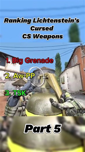 Ranking CS go cursed weapons and combinations 🤣. Part 5. #shorts #fyp