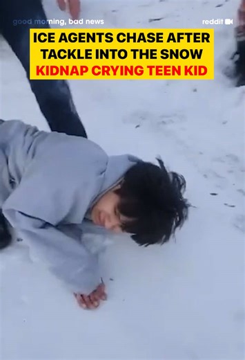 Child Encounter with ICE Agents in Minneapolis