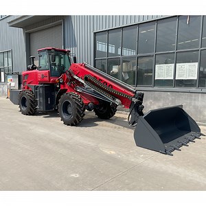 [Hot Item] Manufacturer 4X4 Mini Telehandler Cheap Hydraulic Small Hy3500 Telescopic Boom Wheel Front Loader with Euro5 for Farm Garden Construction