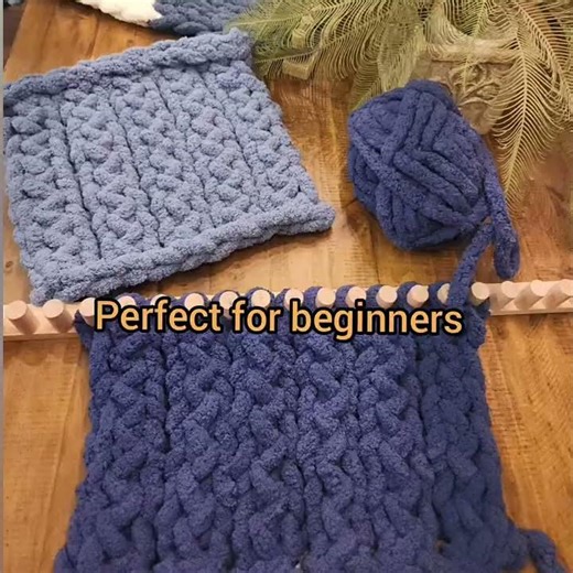 Have you tried making chunky knit blankets without success?