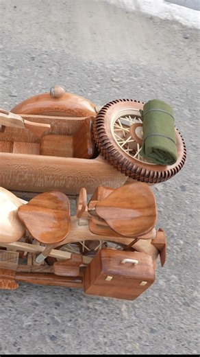 Motorcycles in World War II #woodcraft #woodscraft #automobile #luxurycar #woodcar #diy