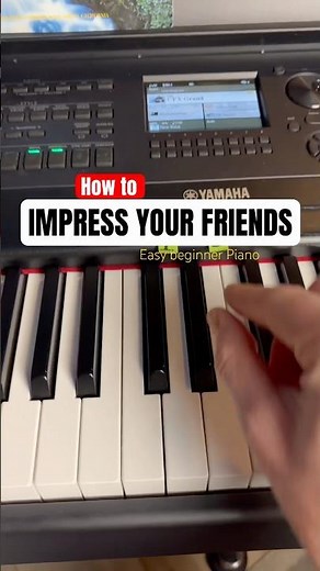 Sound like a PRO on Piano 👌 (beginner) #pianotutorial