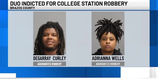 Bryan duo indicted for January 2025 College Station robbery