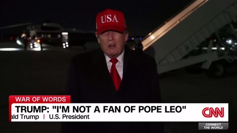 Pope responds to Trump criticism