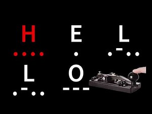Hello in Morse Code | Morse Code for Hello