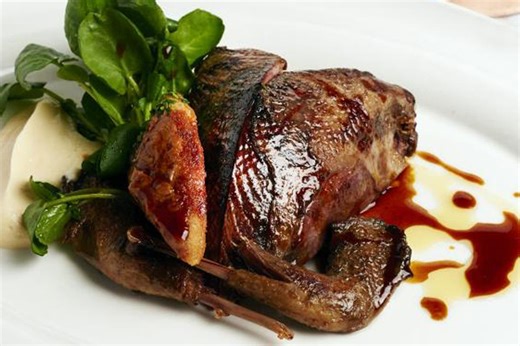 How to make Roast Grouse with chips