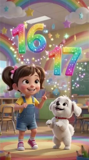 🔢 Learn Numbers 16–20 | Mia & Bobo | Counting Song for Kids
