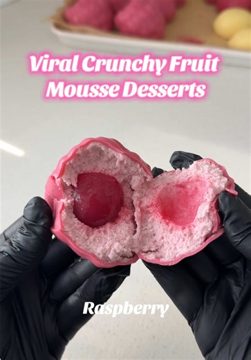Delicious Crunchy Fruit Mousse Desserts Recipe
