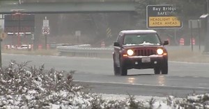 Eastern Shore spared brunt of snow storm