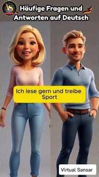 Introduction in German 🇩🇪 | Learn Basic German Greetings | #shorts #virtualsansar