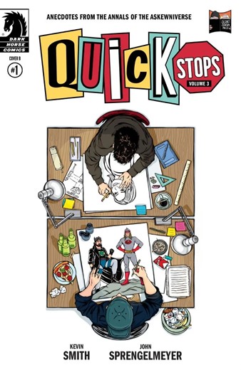 3.8K views · 54 reactions | Quick Stops returns this week with Volume 3 issue #1, available now in comic shops! Kevin Smith returns to the View Askewniverse with the third installment of Quick Stops! By Kevin Smith and John Sprengelmeyer. With variant cover from Katie Bettini #darkhorsecomics #newcomics #comics #KevinSmith #ViewAskewniverse | Dark Horse Comics | Facebook