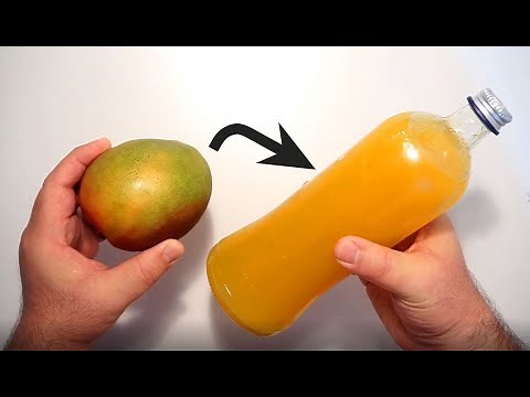 HOW TO MAKE MANGO JUICE CONCENTRATE ?