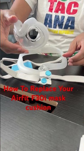 How to Change Your ResMed AirFit™ F30i Hybrid Full-Face Mask Cushion | CPAP Maintenance Tips