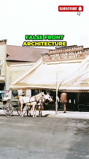 Borden's Cash Store Old West Architecture & 4th of July Vibes