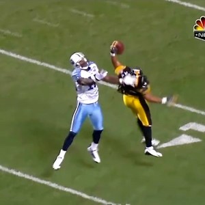 Troy doing Troy things against the Titans circa 2009 📺: #TENvsPIT 11/2 at 8:15 PM ET on NFL on Prime | Pittsburgh Steelers