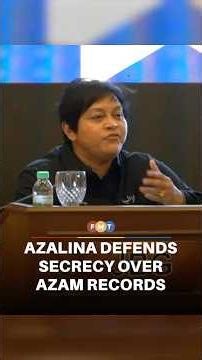 Azam Baki’s shareholding records not for public release, says Azalina