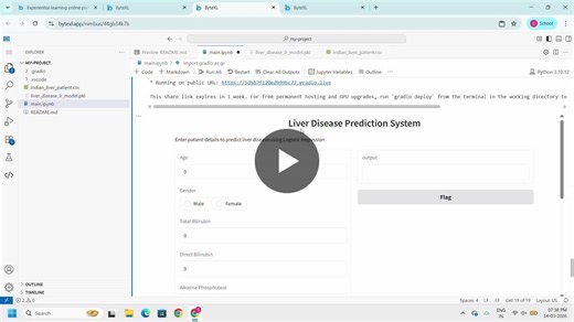 #machinelearning #aiinhealthcare #biomedicalengineering #liverdiseasedetection #python #datascience #healthcareai #huggingface | Raviteja Dasari