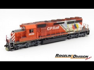 HO Scale Build Log: Painting an Athearn SD40-2 - CP 5698