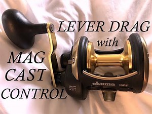 Adjusting Okuma's Black & Gold Solterra Lever Drag & Mag Cast Control!