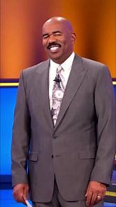 Steve Harvey cracks up at bold answers about himself on Family Feud
