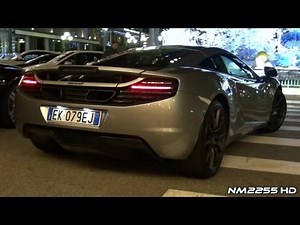 McLaren 12C with Sports Exhaust Loud Sound!