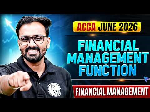 Financial Management Function | ACCA FM Orientation | Demo Class | ACCA June / Sept 2026
