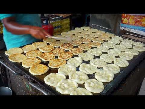 Layered Parotta Making in Machine | Parotta Street Food - Indian Street Food
