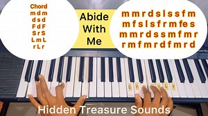 9.9K views · 74 reactions | Abide With Me: Hymn Tutorial. Slow And Easy To Learn Piano Tutorial For Absolute Beginners. Key C. #hymn #pianotutorial #viral #followers #reels #instrumentalist #singer #musician #viralvideo | HiddenTreasure Sounds | Facebook