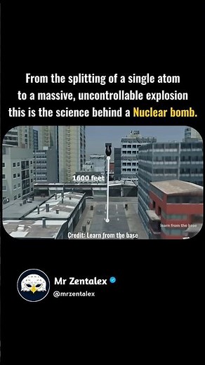 How a nuclear bomb works.