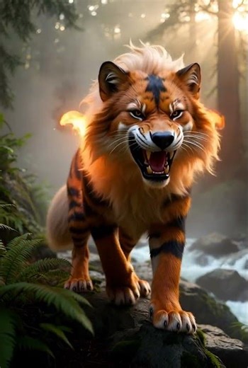 Arcanine growl #ai #pokemon