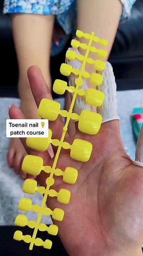 Nail glue on TikTok