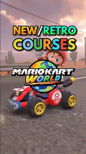 ALL THE NEW & RETRO COURSES in Mario Kart World (so far!)