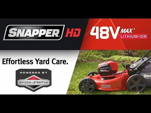 Snapper HD 48V Max* Cordless Electric Lawn Mower