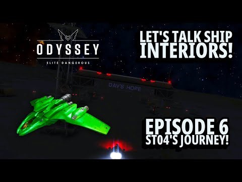 Episode 6 "Let's Talk Ship Interiors!" [Elite Dangerous]
