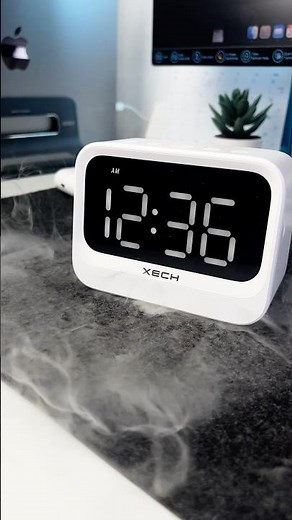 Best Digital Alarm Clock with Bluetooth Speaker, XECH Eon #shorts #reels #clock #speaker #tech #xech