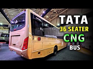 TATA 36 SEATER CNG AC BUS | REVIEW