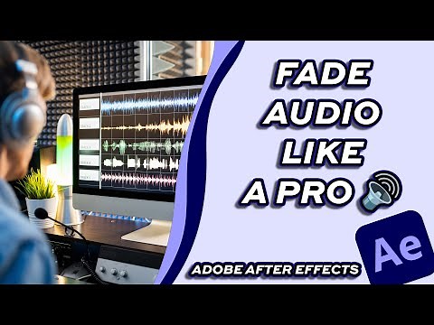 How to Fade Audio In & Out in Adobe After Effects | Smooth Audio Transitions!