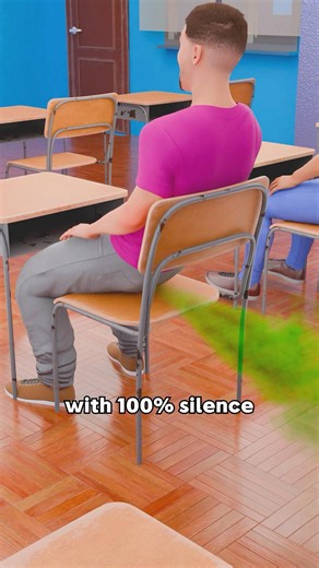 How To Release Fart In Classroom🍑💨