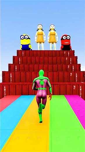 GTA 5 Epic Water Ragdolls | Spider-Man Jumps / Fails ep.15510 #shorts