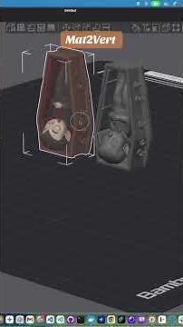 Mat2Vert coverts OBJ with materials to vertex painted OBJ for import into Bambu studio with color.