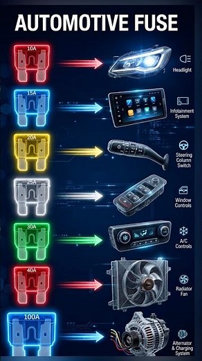 Automotive Fuse Explained | Car Fuse Types, Amp Ratings & Electrical System Guide ⚙️