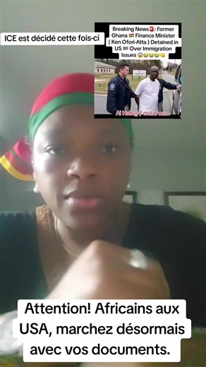 Attention! Africains aux USA, marchez désormais avec vos documents. #usa🇺🇸 #tiktokcanada #camerountiktok🇨🇲 #tiktokuser #francetiktok🇫🇷