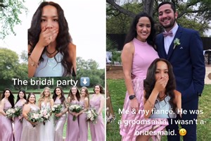 I turned up at a wedding dressed identically to the bridesmaids but I wasn't one