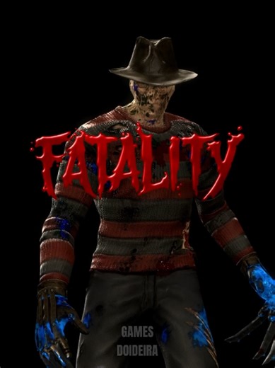 Fatality de Freddy Krueger em Mortal Kombat 9